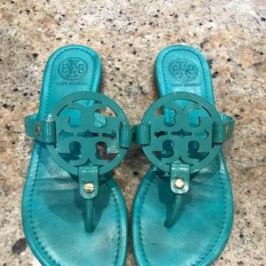 Tory Burch sandals teal